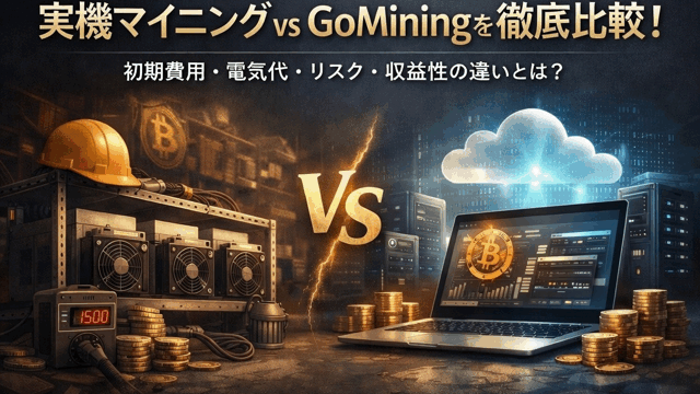 実機vsGoMining